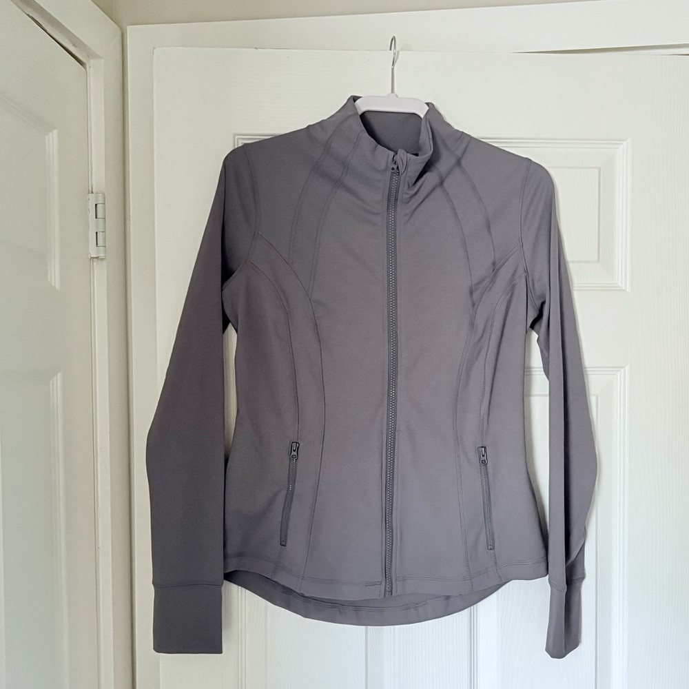 Lavender Zip-Up Jacket